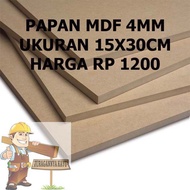 4MM MDF BOARD SIZE 15X30CM