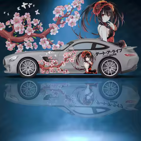 Date A Live anime car decals Auto paint Packaging decals GM decals fit most auto decals auto custom 