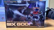 童夢EX FIRST 合金 Six Gods F-02 雷霆之王 Q版六神合體