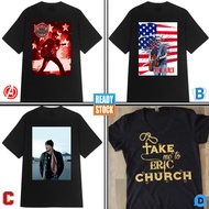 Eric Church USA Tshirt 100% Cotton