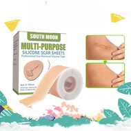 ~~South Moon รักษารอยแผลเป็น แผ่นแปะแผลเป็น 4cm*150cm กําจัดรอยแผลเป็นจากแผลเป็น เผยผิวเนียนสวย ใชดี