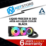 ARCTIC LIQUID FREEZER III 280 ARGB AIO LIQUID COOLER BLACK - ACFRE00143A