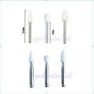 Dental bur Arkansas stone / bur poles gic Alpin / white stone / Dental Bur Poles Polishing Arkansas