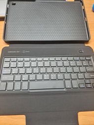 藍芽鍵盤皮套黑色型號Samsung S6 Lite