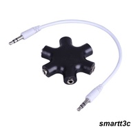 Ready Jack Share Adapter For Tablet Mp3 Mp4 Mobile Phone Smart Accessories 3.5mm Port Headphones Aux