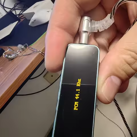 New F. AUDIO KS01 ES9038Q2M ES9603Q USB Decoding Headphone Amplifier OLED Screen XMOS EHiFi DAC PCM7