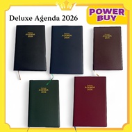 deluxe Agenda 2026 Daily Notebook Annual Planner/ Work Agenda 2026 – 5 Color Options