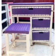 Synthetic Rattan Children's Study Table