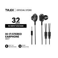 TYLEX XK17 Wrap Around Hi-Fi Sound Music Stereo Earphones With Built-In Mic