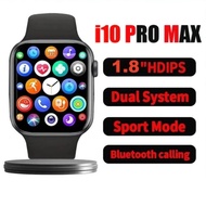 2024 New Smart Watch I10 Pro Max Series8 Smartwatch 1.8inch Bluetooth Call Heart Rate Women Men Seri