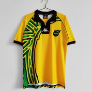 4221998 Jamaica Home Retro Football Jersey Soccer Shirt S-XXL เสื้อฟุตบอลยุค90 เสื้อฟุตบอลย้อนยุค ชุ