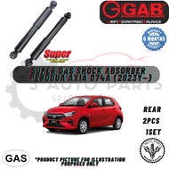 PERODUA AXIA D74A (2023Y~) (REAR 2PCS) 100% GAB SUPER GAS SHOCK ABSORBER