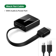 UGREEN HDMI to VGA Adapter for PS4 Male To Famale Converter 1080P HDMI VGA Adapter With 3.5 Jack for