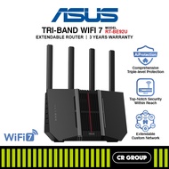 ASUS RT-BE92U Tri Band WiFi 7 Extendable Gaming Router - Up to 9700 Mbps - AiMesh Supported (3Yrs Wa