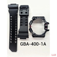 set watch Aksesori ☃┋CASIO G-SHOCK BAND AND BEZEL GA400 GBA400 100% ORIGINAL