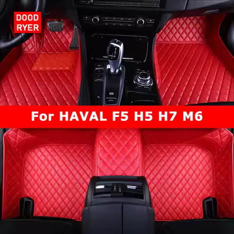 DOODRYER Custom Car Floor Mats For HAVAL F5 H5 H7 M6 Auto Carpets Foot Coche Accessorie