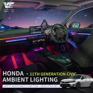 VE Honda civic fe 2022-2025 dynamic car oem ambient light ambient light atmosphere rgb light