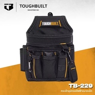 TOUGHBUILT TB-229 กระเป๋าช่างไฟฟ้าสวมใส่แบบพกพาพร้อมเบาะนุ่มเข็มขัดเอวสายคล้องไหล่กระเป๋าเครื่องมือ