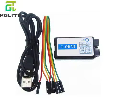 for J-Link OB ARM Emulator Debugger Programmer Downloader for Replace V8 SWD M74 with Micro USB Cabl