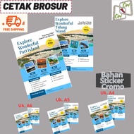 Print Brochures | Print A4 Flyer Brochures | 1 Side