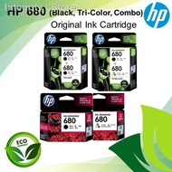 ▧HP 680 Black, Tri-Color, Combo, Twin Pack, Original Ink Advantage Cartridge OFFER