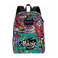 JS Superbreak Music Special print backpack