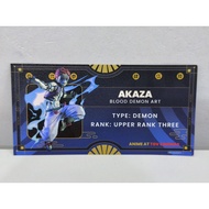 Demon Slayer Akaza Collectible Card TGV
