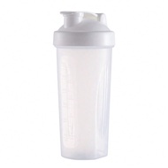1PC 20oz/600ml Shaker Bottle With Measuring Scale, Includes Metal Mixing Ball, Dishwasher . Ideal Fo