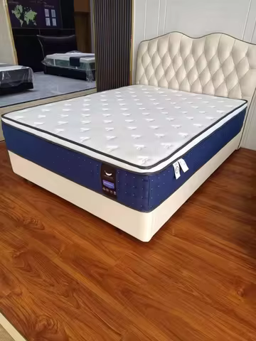 High Quality Orthopedic 7 Zoned Euro Top Pocket Spring Mattress and Foam Euro Top Spring Mattresses