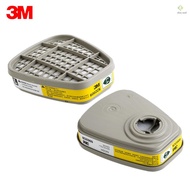 2Pcs 3M 6002 Acid Gas Cartridge for Full Facepieces 6000 7000 Respirators Accessories Personal Prote