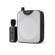 SHIDUชุดหูฟังไมโครโฟนไร้สาย M500 2.4G ไมค์ช่วยสอนไมค์หนีบปก ไมค์ไร้สายช่วยสอนสำหรับครูอาจารย์