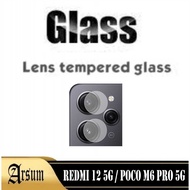 Tempered Glass Camera REDMI 12 5G / POCO M6 PRO 5G Pelindung Camera Belakang Smartphone