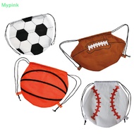 Mypink Portable Drawstring Basketball Backpack Bag Football Soccer Volleyball Ball Storage Bags Outdoor Sports Traveling Gym Yoga SG