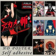 Classic comic "Red Eyes" poster art print home decor,No Frame Canvas Painting Gift XZU8