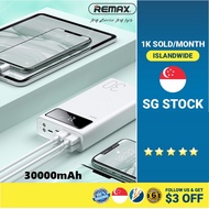 [SG] REMAX PRODA 30000mAh Powerbank Portable High Capacity Power Bank - High Performance 4 USB