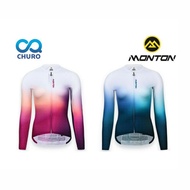 Monton PRO TWILIGHT WOMENS Cycling Jersey Long Sleeve Cycling Jersey