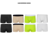 Uncommon sons cotton trunk embossed men's underwear 4 colors