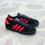 Adidas Gazelle Black red senaker Men's Shoes