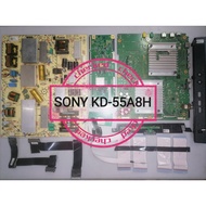 SONY OLED KD-55A8H TV MAIN BOARD POWER BOARD RIBBON TCON BOARD LVDS IR WIFI