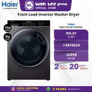 Haier 13kg Inverter Front Load Washing Machine / 525mm Super Drum / I-Refresh / Delay Start /  - HWD