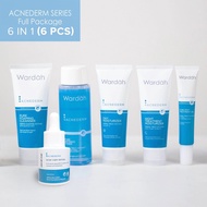 Paket Wardah Acnederm Series Complete Package - Paket Acne Skin Care - 6 in 1 (6pcs)
