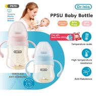 Dr.isla PPSU Milk Bottle Wide Neck Botol Susu Teat Nipple Puting Susu Wide Neck Puting Anti-0colic P
