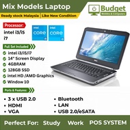 Laptop Clearance Sale of Mix Models - Core 2 Duo / Core i3 / Core i5 / Core i7 / Harga Murah