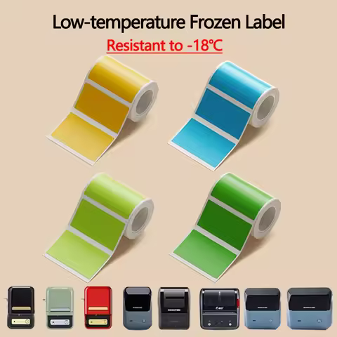 NIIMBOT B1/B21/B31/B4/B203/B3S Refrigerator Freezer Fresh-keeping Box Label Paper Low-temperature Re