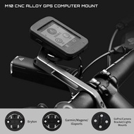 M10 CNC Alloy GPS Computer Mount Bike Handlebar Extension Holder Computer Garmin Edge Bryton iGPSPORT Magene