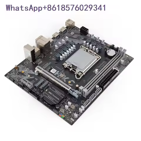 2PCS New B760M-D4 DDR4 desktop motherboard support LGA1700 pin 12/13/14 generation CPU DP/HDMI