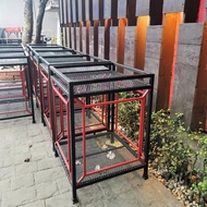 Station ชั้นวางขวดแก้ว โต๊ะ เหล็ก ถังน้ำแข็งในร้าน