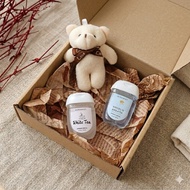 YLH | GIFT SET | TEDDY BEAR KEYCHAIN WITH HAND GEL | BIRTHDAY GIFT | BAPTISM SOUVENIR | GIFT IDEAS