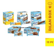 Dilan Box Cruncy Caramel Dilan Waffle Bar Chocolate Dilan Chips Contents 12 pcs