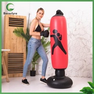 Bv✿  Inflatable Punching Bag 160/150cm PVC Boxing Bag Adults Kids Tumbler Sandbag Boxing Training St